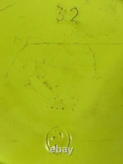 5 Pc COUSANCES Enamel Cast Iron France Lime Green CHARTREUSE Covered Casserole