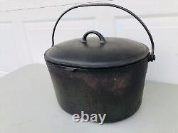 Antique Cast Iron Oval Roaster 1300 and 1301 Lid Griswold Wagner