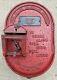 Antique Original Gamewell Oval Telegraph Alarm Station Fire Box Cast Iron