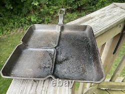 Antique Vintage COLONIAL GRISWOLD Cast Iron Breakfast Skillet Erie PA USA