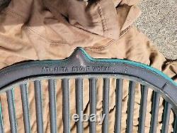 Atlanta Stove Works Cue-Grill enameled cast iron grill grate NOS
