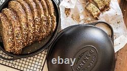 Baking Pre-Seasoned Cast Iron Bread Pan Multicooker Bake Sourdough Bread Gril