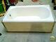 Beautiful STANDARD Vintage 4.5' Cast Iron Alcove Bathtub EXCELLENT Left Hand