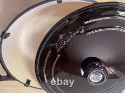 BergHOFF 8-Qt. Oval Cast Iron Covered Casserole, Brown