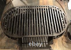 COMPLETE 1940s Birmingham Stove & Range Sportsman's Cast Iron withDoor & Air Vent