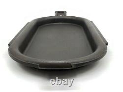 Cast Iron Griddle Sad Iron Heater No. 7 Gate Marked Oval