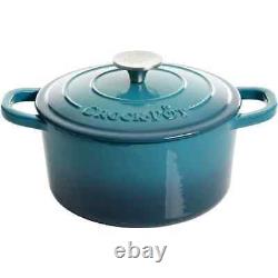 Crock-Pot Artisan Oval Enameled Cast Iron Dutch Oven, 7-Quart