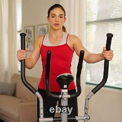Elliptical Machine Cross Trainer, with 8 Level Resistance & Digital Monitor New