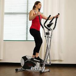 Elliptical Machine Cross Trainer, with 8 Level Resistance & Digital Monitor New