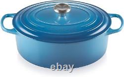 Enameled Cast Iron Signature Oval Dutch Oven, 6.75 qt, Marseille