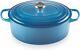 Enameled Cast Iron Signature Oval Dutch Oven, 6.75 qt, Marseille