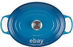 Enameled Cast Iron Signature Oval Dutch Oven, 6.75 qt, Marseille