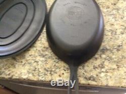 GRISWOLD. OVAL SKILLET. 15. With matching lid No. 1013
