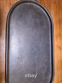 Gate Mark Cast iron Griddle Cooking Surface Marked J 8