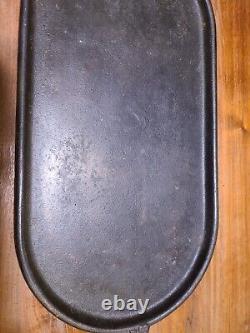 Gate Mark Cast iron Griddle Cooking Surface Marked J 8