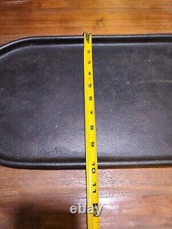 Gate Mark Cast iron Griddle Cooking Surface Marked J 8