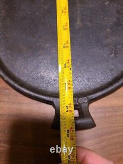 Gate Mark Cast iron Griddle Cooking Surface Marked J 8