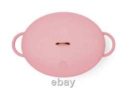 Great Jones The Duchess Dutch Oven 6.75 Qt Enameled Cast Iron Pink Taffy NEW