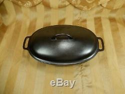 Griswold # 3 Oval Roaster Cast Iron