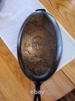 Griswold Cast Iron #15 Oval Fish Skillet