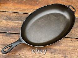 Griswold Cast Iron #15 Oval Fish Skillet