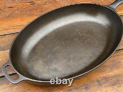 Griswold Cast Iron #15 Oval Fish Skillet