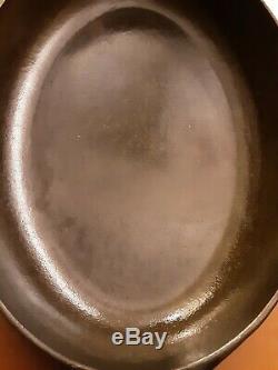 Griswold Cast Iron No. 15 Oval Skillet Large Pattern # 1013 kettle oven dutch