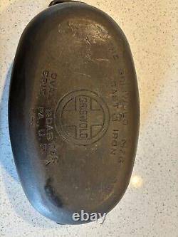 Griswold cast iron oval roaster