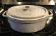HTF STAUB Cast Iron Oval Cocotte Dutch Oven 8 L/ 8.5 QT 37 cm Made in France
