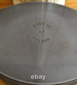 HTF STAUB Cast Iron Oval Cocotte Dutch Oven 8 L/ 8.5 QT 37 cm Made in France