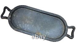 Hammered Cast Iron Paula Deen Oval Grill Pan