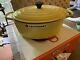 LE CREUSET #33 Stunning Soleil Yellow Color Oval Dutch Oven 8 QT NEW