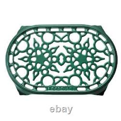 LE CREUSET CAST IRON OVAL TRIVET, Artichaut