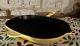 LE CREUSET Cast Iron Griddle Skillet #32 Yellow Oval 2 Spouts Made France