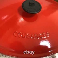 LE CREUSET Couzans Oval 29 Red