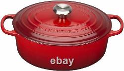 LE CREUSET Red Oval Dutch Oven CAST IRON 2 3/4 Qt. 2.6 L New in Box