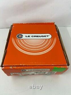 Le Creuset #23 Enameled Cast Iron Oval Dutch Oven 2 3/4-Qt. Flame Orange NEW