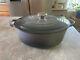 Le Creuset #27 Oval Dutch Oven Oyster Grey CLEAN 3.5 qt