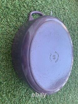 Le Creuset #29 Purple Cast Iron Oval Dutch Oven WithLid made in France