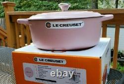 Le Creuset 3.5 Qt Oval Dutch Oven Sugar Pink Matte Pink Cast Iron