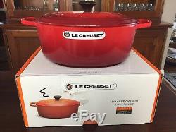 Le Creuset 6-3/4(6.75) Qt OVAL French (Dutch) Oven #31 Cherry NIB