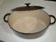 Le Creuset 6 3/4 Qt. 6.75 Enameled Cast Iron Oval Dutch Oven with Lid G #6 Brown