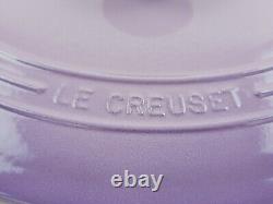 Le Creuset 6.75 Qt Cast Iron Oval Dutch Oven Provence / Blue Bell Purple