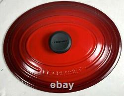 Le Creuset 6.75 Qt. Oval Dutch Oven in Cerise- FREE SHIPPING