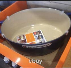 Le Creuset 6.75 qt 6 3/4 French (Dutch) Oven in Cobalt Blue New In Box! Oval