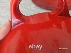 Le Creuset 6.75qt Oval #31 Red Cerise Enameled Cast Iron Dutch Oven France