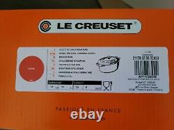 Le Creuset 8 Qt French (Dutch) Oven Oval Cerise #33 NIB