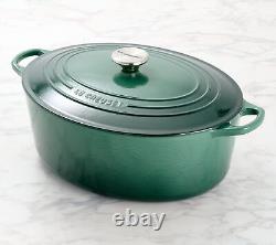 Le Creuset 8-qt Oval Dutch Oven with Cast Iron Lid