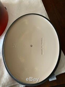 Le Creuset 9.5 Quart Oval Dutch Oven New without Box Red