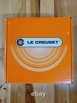 Le Creuset 9 Chestnut Cast Iron Oval Casserole 2 3/4 Qt RARE NEW